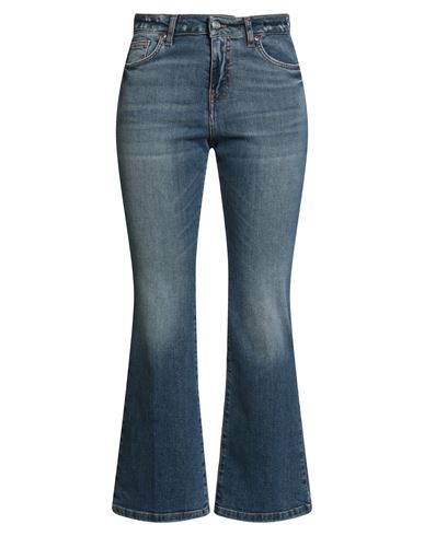 Vicolo Denim Couture Woman Jeans Blue Size S Cotton, Lyocell, Elastomultiester, Elastane In Blue