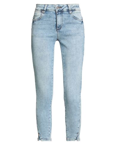Fracomina Woman Jeans Blue Size 25 Cotton, Elastane In Blue