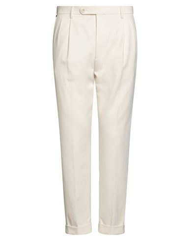 Gta Il Pantalone Man Pants Ivory Size 38 Polyester, Viscose, Elastane In White