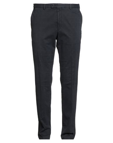 Hiltl Man Pants Midnight Blue Size 42 Cotton, Elastane In Blue