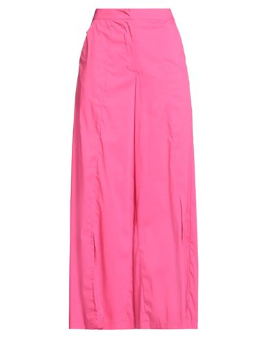 Jijil Woman Pants Fuchsia Size 8 Cotton, Polyamide, Elastane In Pink