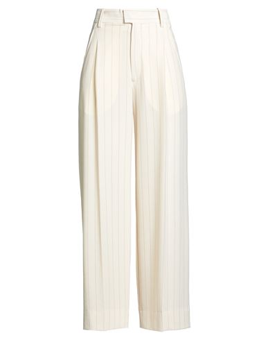Isabel Marant Woman Pants Ivory Size 4 Polyester, Elastane, Viscose In White
