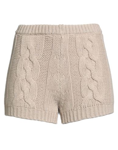 Magda Butrym Woman Shorts & Bermuda Shorts Beige Size 6 Eco-cashmere In Neutral