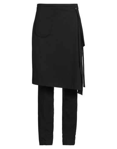 Courrèges Woman Pants Black Size 6 Virgin Wool, Elastane In Black