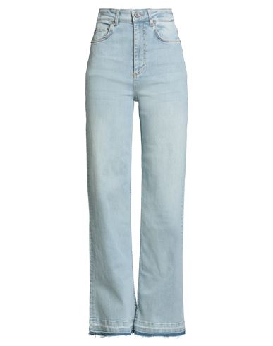 Ganni Woman Jeans Blue Size 30 Organic Cotton, Elastane In Blue