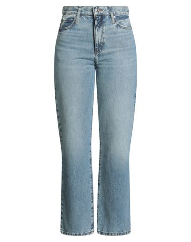 Frame Woman Jeans Blue Size 26 Recycled Cotton In Blue