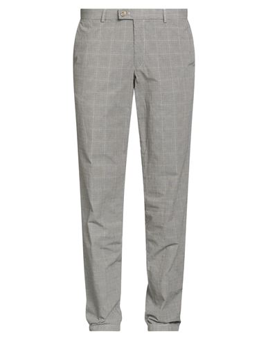 Hiltl Man Pants Grey Size 42 Cotton, Elastane In Gray