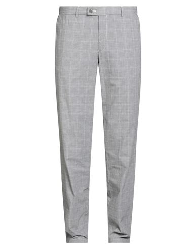 Hiltl Man Pants Light Grey Size 38 Cotton, Elastane In Gray