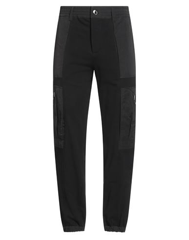 Moorer Man Pants Black Size 32 Polyamide, Cotton In Black