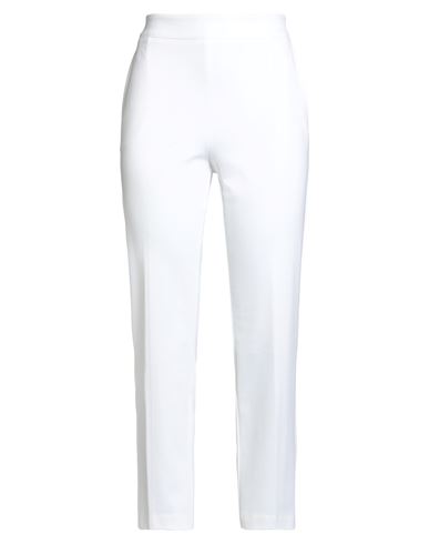 Nenette Woman Pants Ivory Size 4 Viscose, Polyamide, Elastane In White