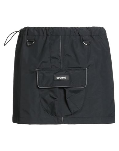 Coperni Woman Mini Skirt Black Size 8 Polyamide In Black