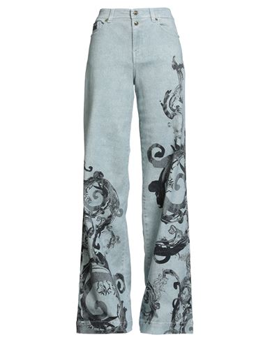 Versace Jeans Couture Woman Jeans Blue Size 29 Cotton, Elastane In Blue