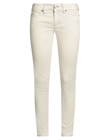 Jacob Cohёn Woman Jeans Cream Size 27 Cotton, Lycra In Neutral