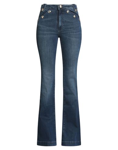 Gaelle Paris Gaëlle Paris Woman Jeans Blue Size 30 Cotton, Elastane In Blue