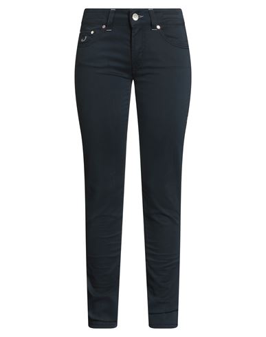 Jacob Cohёn Woman Pants Midnight Blue Size 28 Cotton, Elastane In Blue