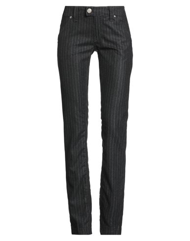 Jacob Cohёn Woman Pants Charcoal Size 27 Virgin Wool, Polyester, Viscose, Polyamide, Elastane In Gray