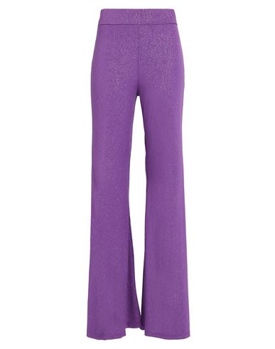 Giulia N Couture Woman Pants Purple Size Xs Polyester