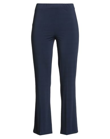 1-one Woman Pants Navy Size 4 Viscose, Elastane In Blue