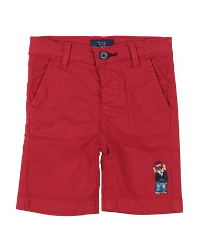 Harmont & Blaine Newborn Boy Shorts & Bermuda Shorts Red Size 3 Cotton, Elastane In Red
