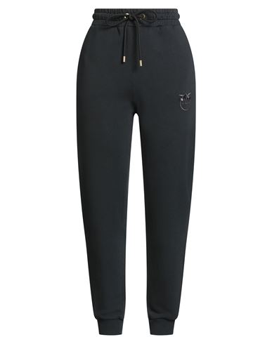 Pinko Woman Pants Black Size L Cotton, Elastane In Black