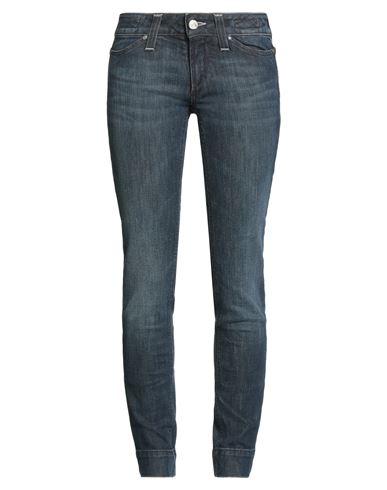 Jacob Cohёn Woman Jeans Blue Size 27 Cotton, Polyurethane In Blue