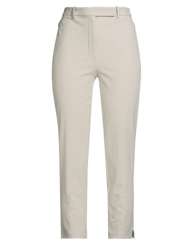 Theory Woman Pants Beige Size 10 Cotton, Nylon, Elastane In Neutral