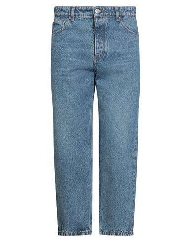 Ami Alexandre Mattiussi Man Jeans Blue Size 34 Cotton In Blue