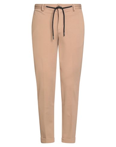 Alessandro Gilles Man Pants Light Brown Size 38 Wool, Viscose, Elastane In Neutral