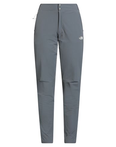 The North Face Woman Pants Grey Size 12 Nylon, Elastane In Gray