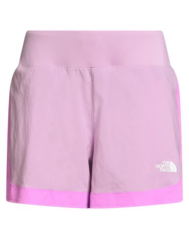 The North Face Woman Shorts & Bermuda Shorts Lilac Size L Polyester In Pink