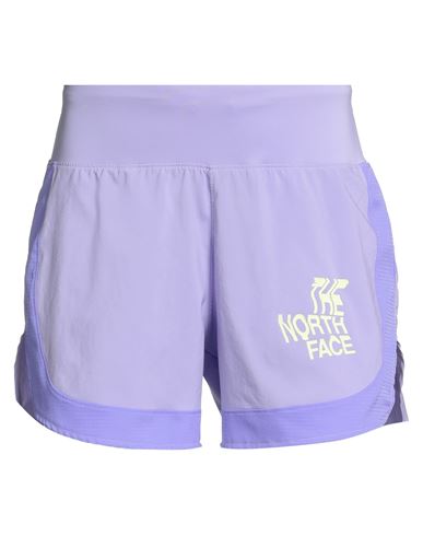 The North Face Woman Shorts & Bermuda Shorts Lilac Size M Polyester, Elastane In Purple