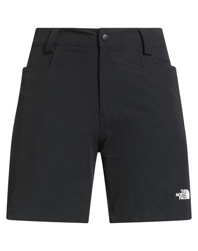 The North Face Woman Shorts & Bermuda Shorts Black Size 10 Nylon, Elastane
