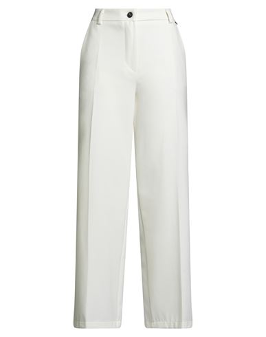 Souvenir Woman Pants Off White Size M Polyester, Viscose, Elastane In White