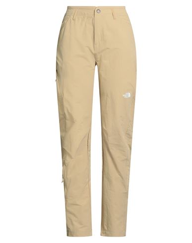 The North Face Woman Pants Sand Size 10 Nylon, Elastane In Nude