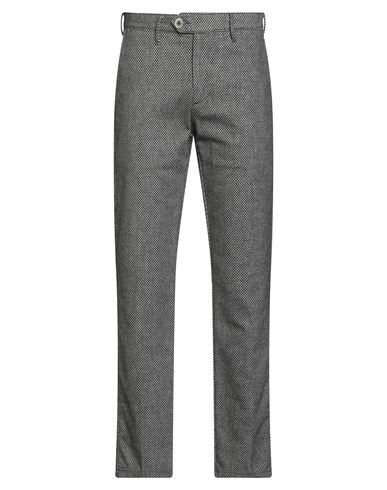 0/zero Construction Man Pants Black Size 31 Cotton, Polyester, Viscose, Elastane In Gray