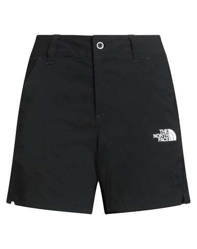 The North Face Woman Shorts & Bermuda Shorts Black Size 4 Nylon, Elastane