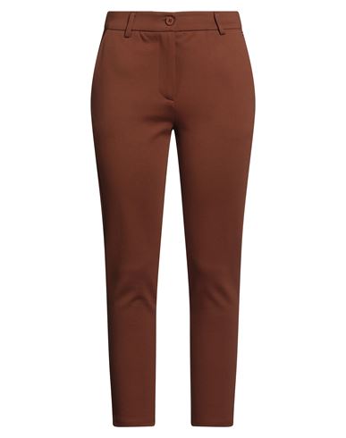 Pantalones Mujer Marrón 42 Mujer