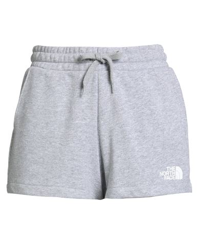 The North Face Woman Shorts & Bermuda Shorts Light Grey Size L Cotton, Polyester In Gray