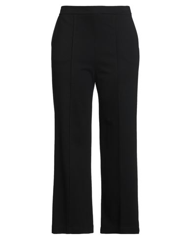 Maria Bellentani Woman Pants Black Size 14 Viscose, Polyamide, Elastane In Multi