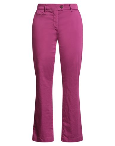 Mason's Woman Pants Mauve Size 8 Cotton, Polyester, Elastane In Purple