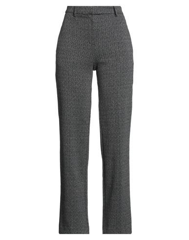 Kaos Woman Pants Black Size 6 Polyester, Cotton, Metallic Polyester, Polyamide, Elastane In Black