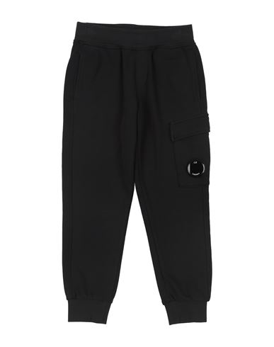 C.p. Company Undersixteen C. P. Company Undersixteen Toddler Boy Pants Black Size 6 Cotton, Elastane In Black