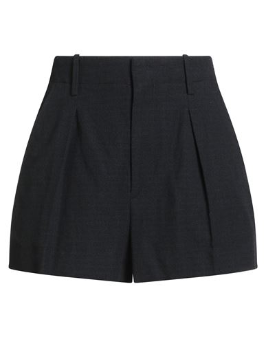 Isabel Marant Woman Shorts & Bermuda Shorts Midnight Blue Size 4 Viscose, Cotton In Blue