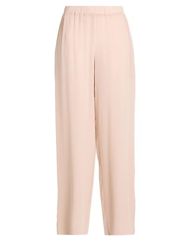 Kangra Cashmere Kangra Woman Pants Sand Size 10 Silk In Pink