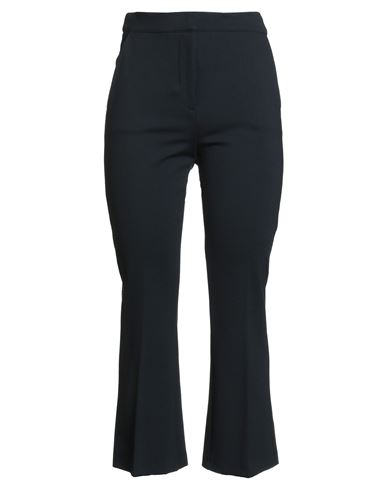 King Kong Woman Pants Midnight Blue Size 4 Viscose, Polyamide, Elastane In Black