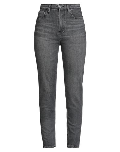 Tommy Hilfiger Woman Jeans Grey Size 31w-30l Cotton, Recycled Cotton, Elastane In Gray