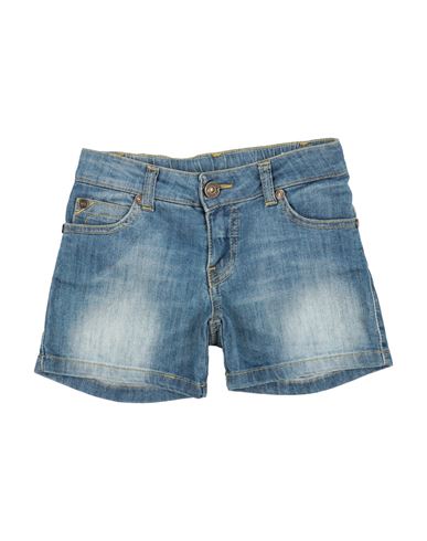 Manila Grace Toddler Girl Denim Shorts Blue Size 6 Cotton, Elastane In Blue