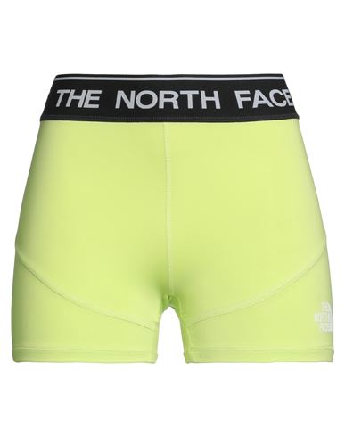 The North Face Woman Shorts & Bermuda Shorts Lime Green Size S Polyester, Elastane In Multi