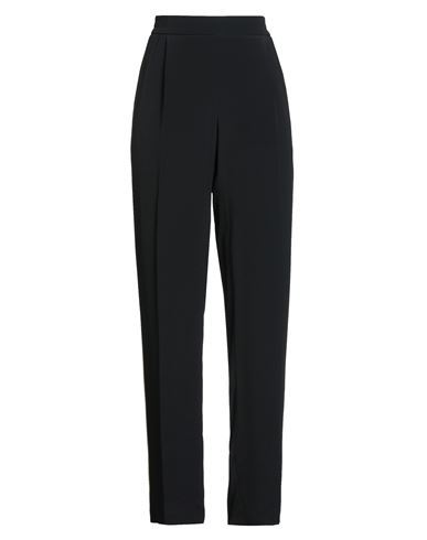 N°21 Woman Pants Black Size 8 Acetate, Silk In Black