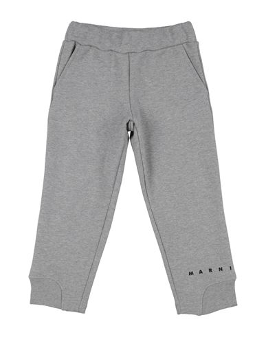 Marni Toddler Boy Pants Light Grey Size 6 Cotton In Gray